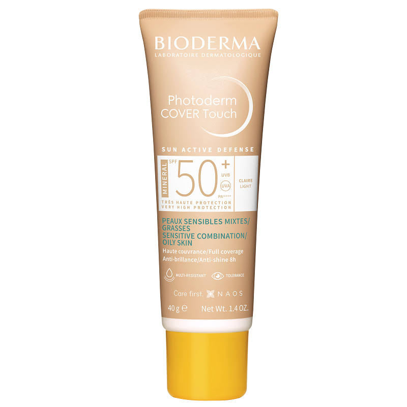 bioderma protector solar con color claro